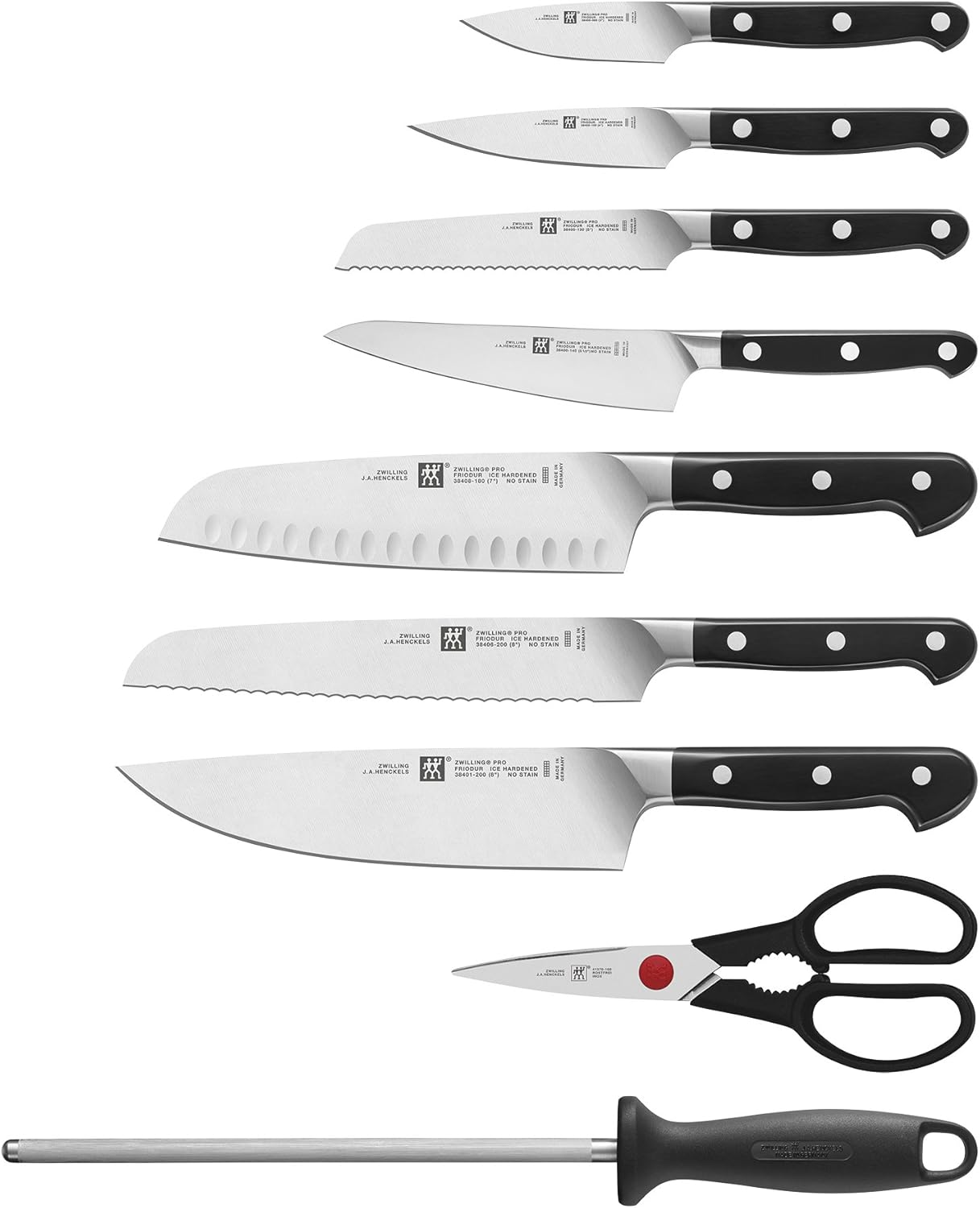 ZWILLING Pro 10-pc Knife Block Set - Acacia