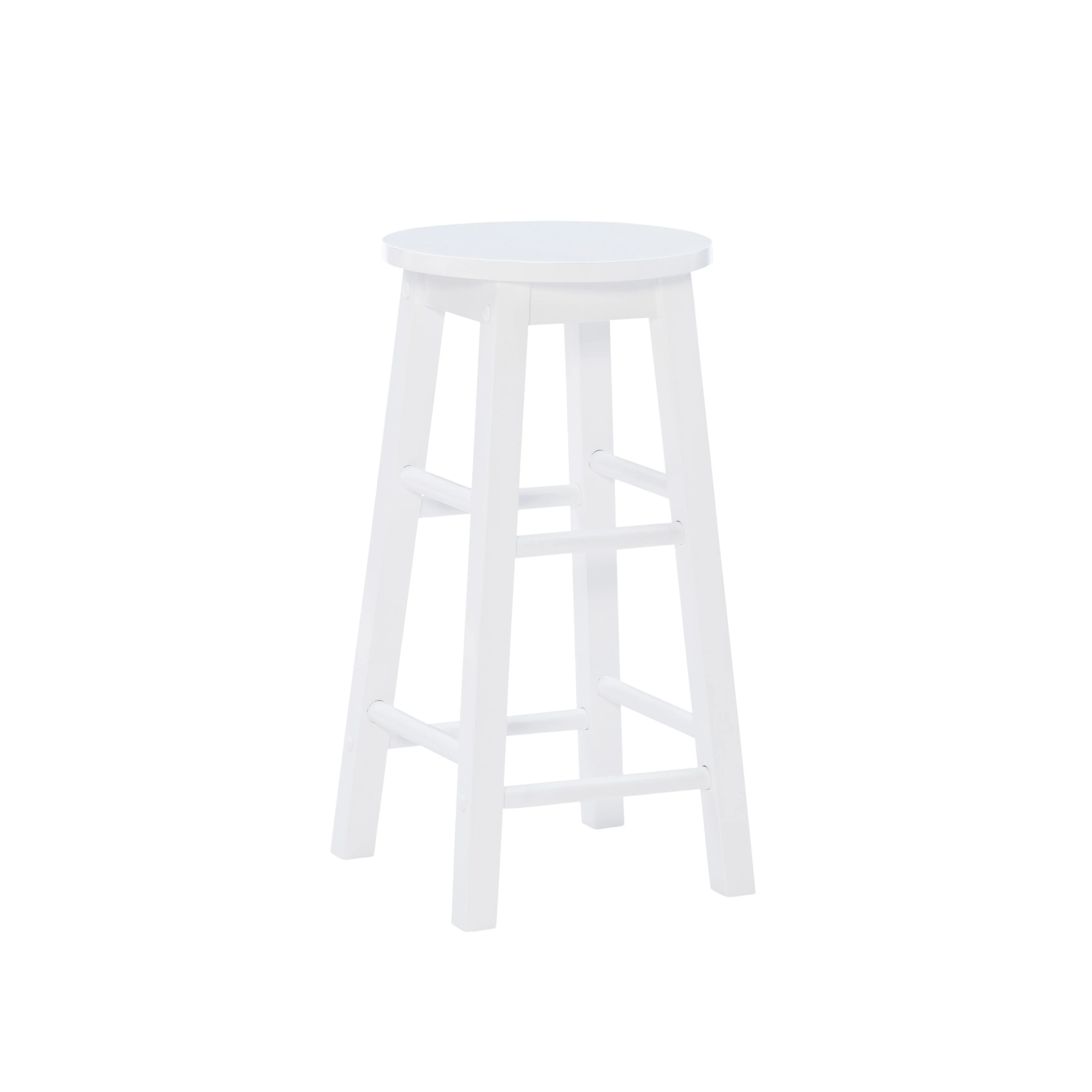 Linon Woodland Way Backless Counter Height Stool White