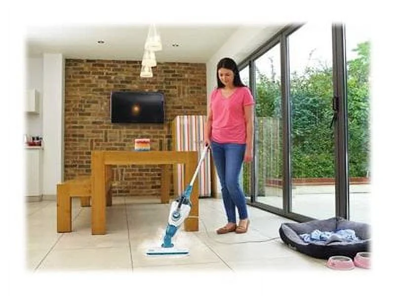 Black and Decker HSMC1361SGP 7-in-1 SteamMop W/ SteamGlove Handheld Steamer