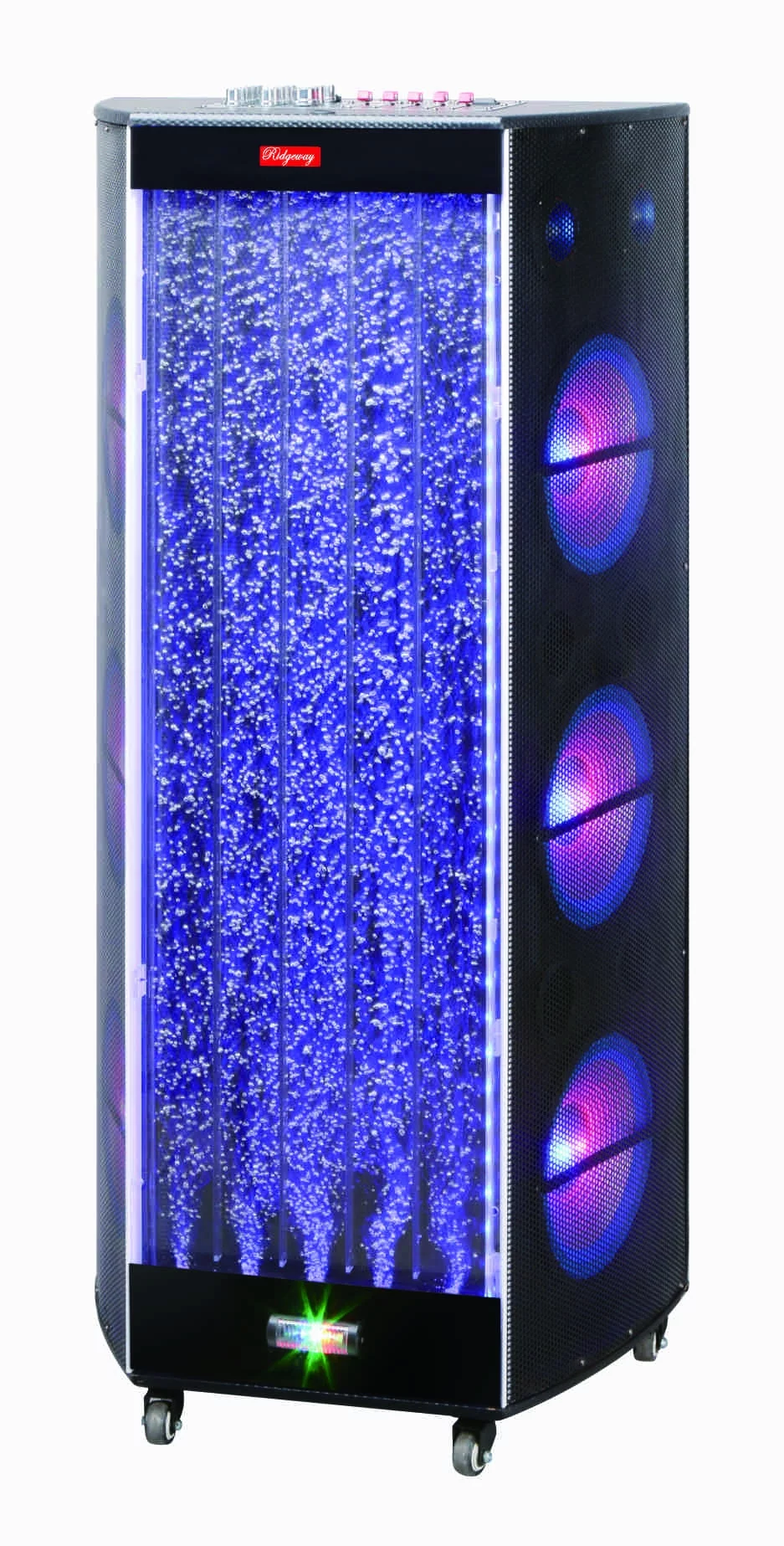 Nutek Electronics BT2102M3 Bluetooth Speaker- Mic Red