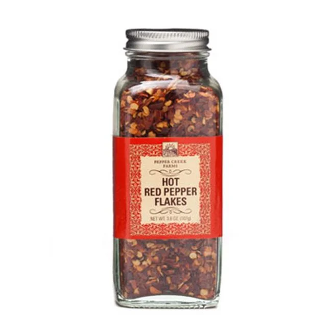 Pepper Creek Farms 70A Hot Red Pepper Flakes - Pack of 6
