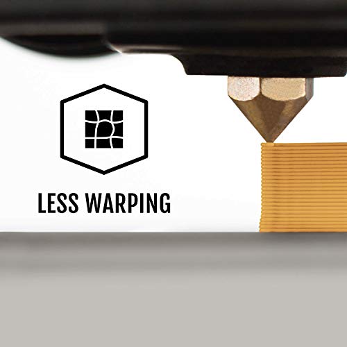 HATCHBOX 1.75mm Black PLA 3D Printer Filament, 1 KG Spool, Dimensional Accuracy +/- 0.03 mm, 3D Printing Filament