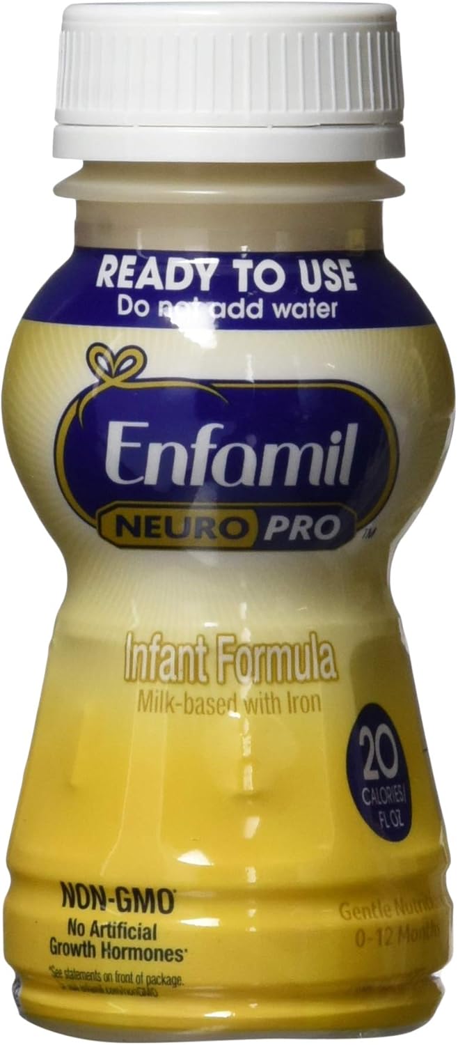 Enfamil NeuroPro Enfamil Neuropro Infant Baby Formula, Ready to Use Liquid 6 Fl Ounce (6 Bottles), 36 Fl Ounce