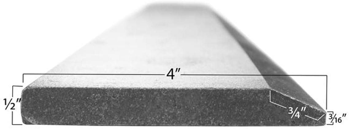 Titan Attachments Cutting Edge 84 Bucket Hardened Carbon Steel Unpainted