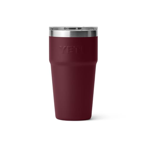YETI Rambler 20 oz Stackable Tumbler, Stainless Steel, Vacuum Insulated with MagSlider Lid