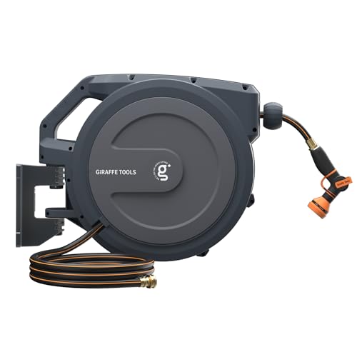 Giraffe Tools AW30 1/2MB Retractable Garden Hose Reel 1/2
