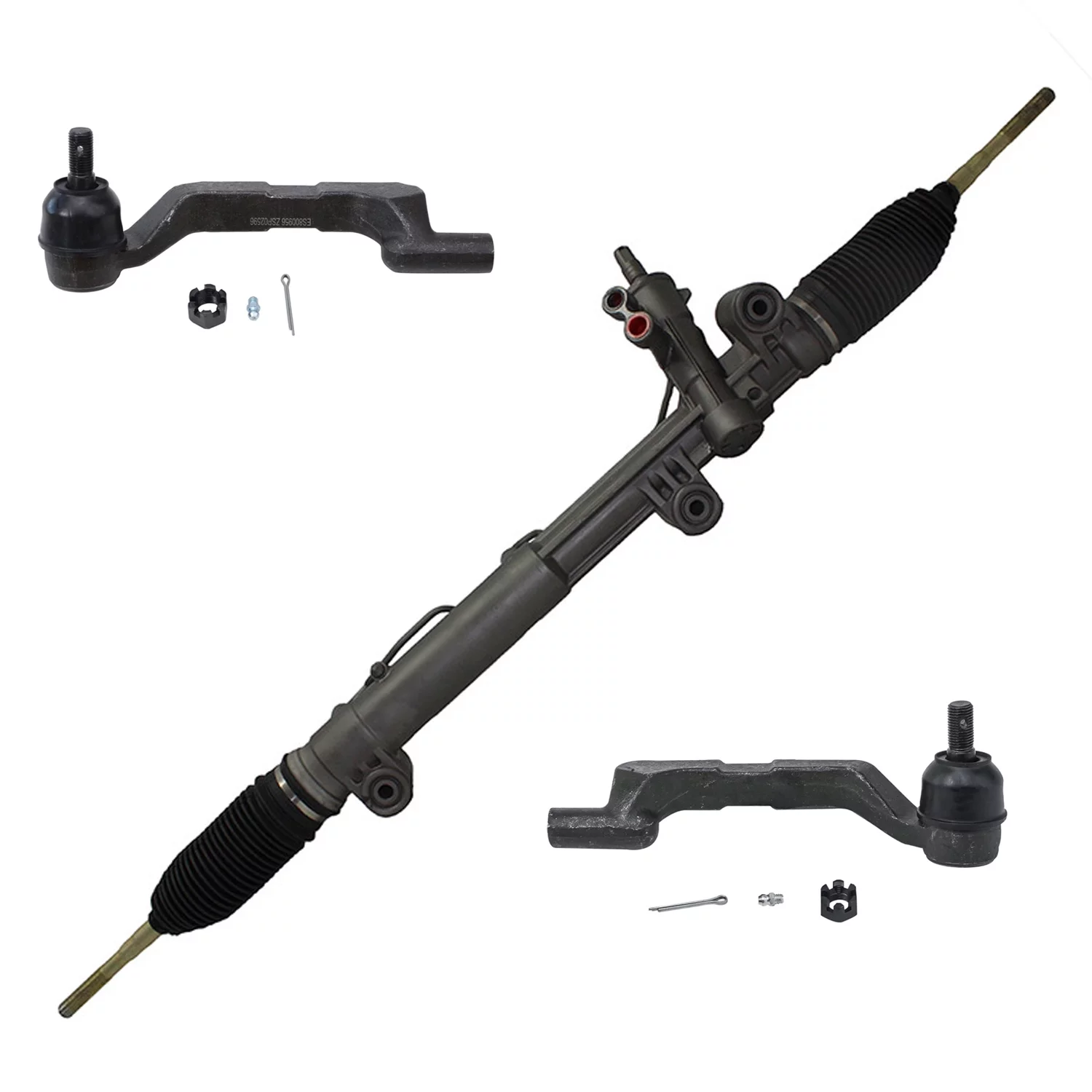 Detroit Axle - Complete Power Steering Rack and Pinion w/Outer Tie Rods Replacement for AWD (ALL WHEEL DRIVE) Models 2011 2012 2013 2014 300 AWD/Dodge Charger AWD