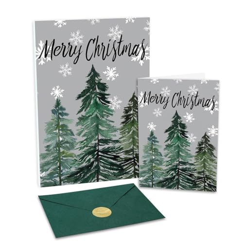 GEEORY Boxed Christmas Greeting Cards 5