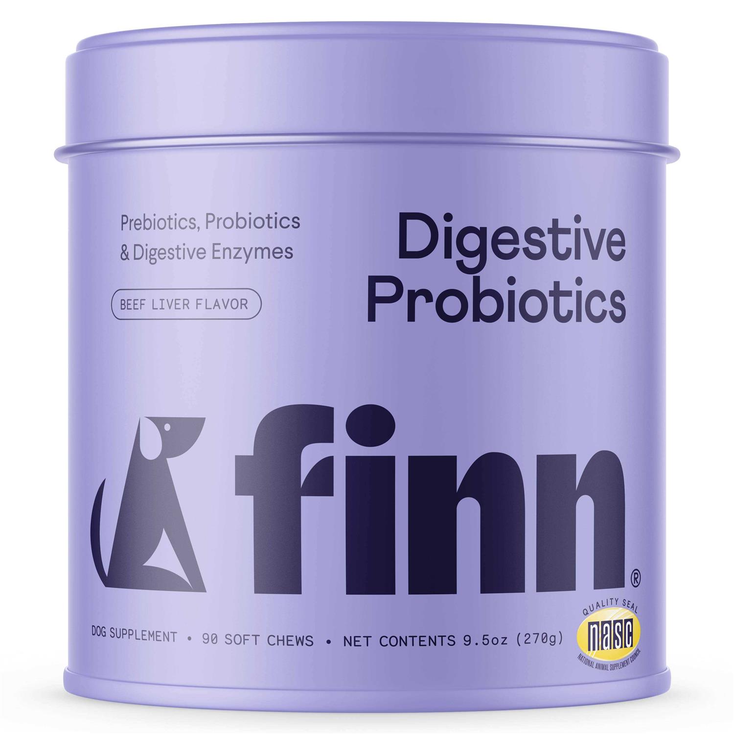 Finn Digestive Probiotics Supplement for Dogs - Pet Supplies online store