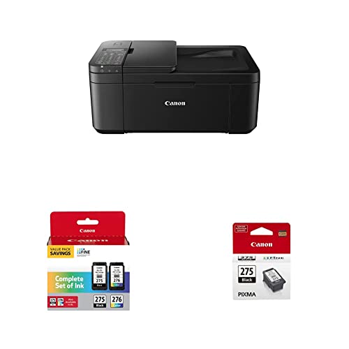 Canon PIXMA TR4720 All-in-One Wireless Printer Home use, with Auto Document Feeder, Mobile Printing and Built-in Fax, White