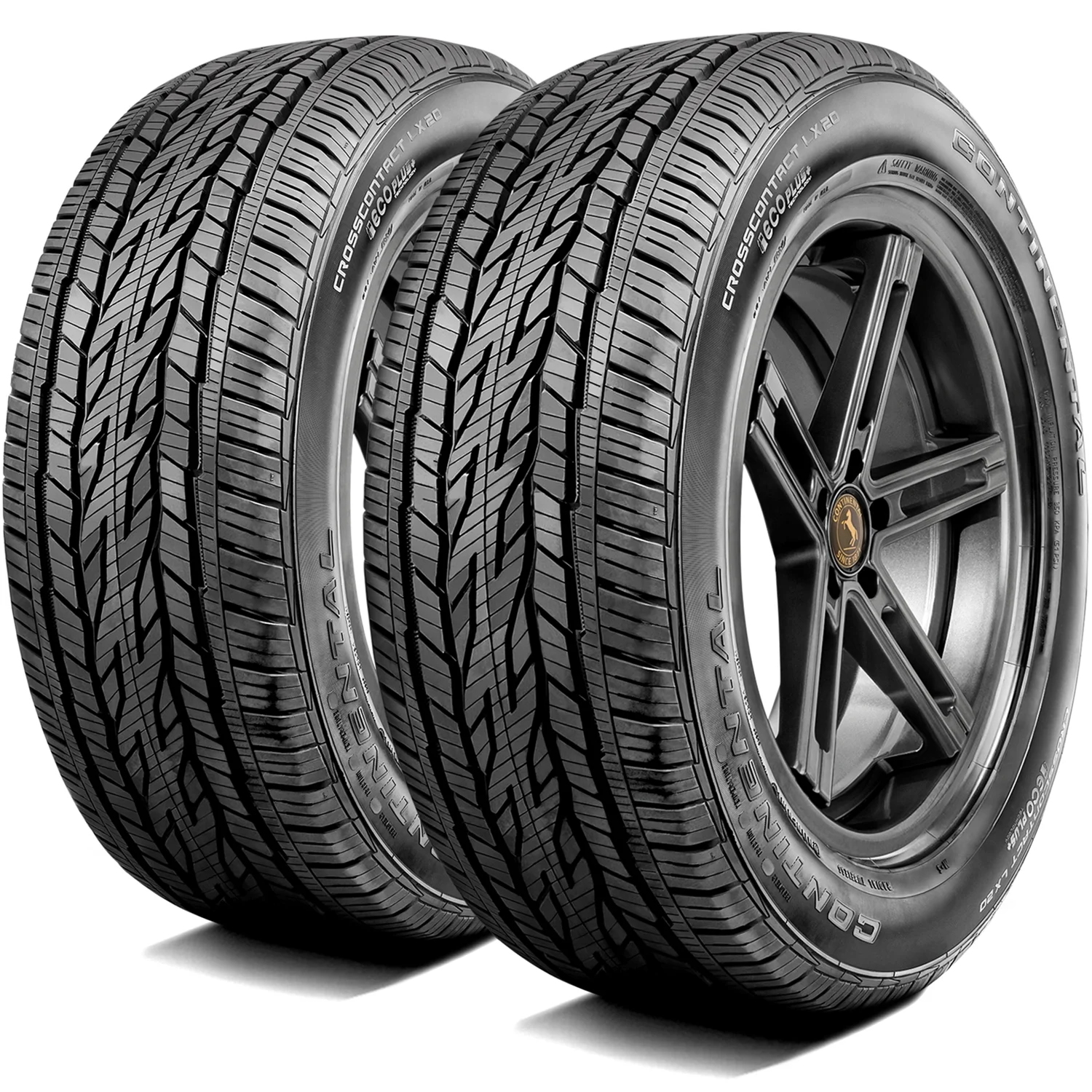 Continental ContiCrossContact LX20 All Season 255/55R20 107H Passenger Tire