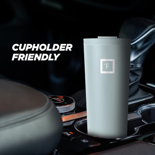 IRON °FLASK Classic Tumbler - Vacuum Insulated Stainless Steel Water Bottle, Double Walled, Drinking Cup, Insulated Travel Mug (Cotton Candy, 24 oz Solid Lid)