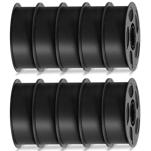 ANYCUBIC High Speed 3D Printer Filament 1.75mm Bundle, Rapid PLA Filament with High Prints Quality, Dimensional Accuracy +/- 0.02mm, Print with Most FDM 3D Printers, 1KG Spool, 2KG Blue + Bright Red