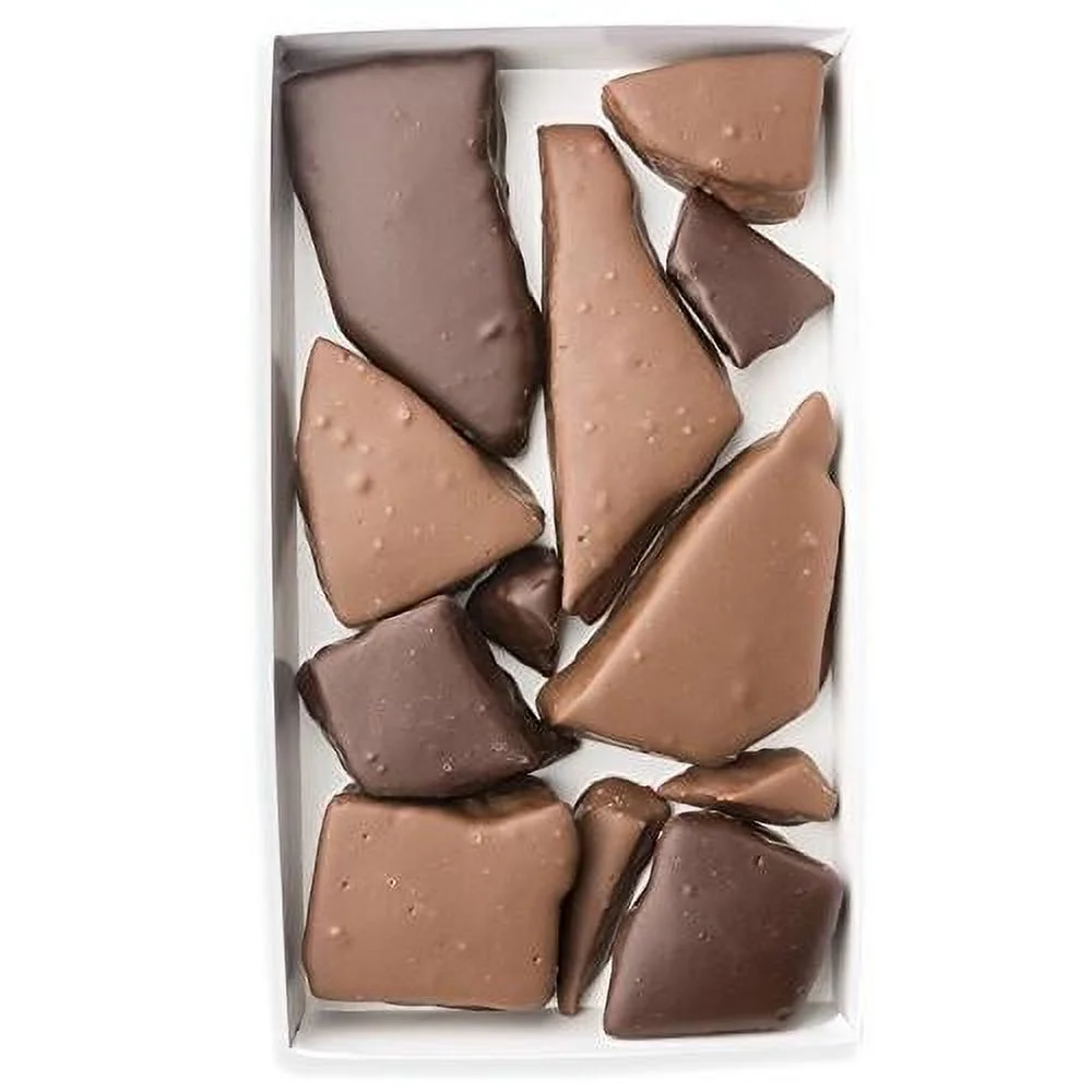 14 Oz Seafoam Honeycomb Milk Chocolate **Product Fragile Could Be Damaged During Shipping We Will Not Replace**