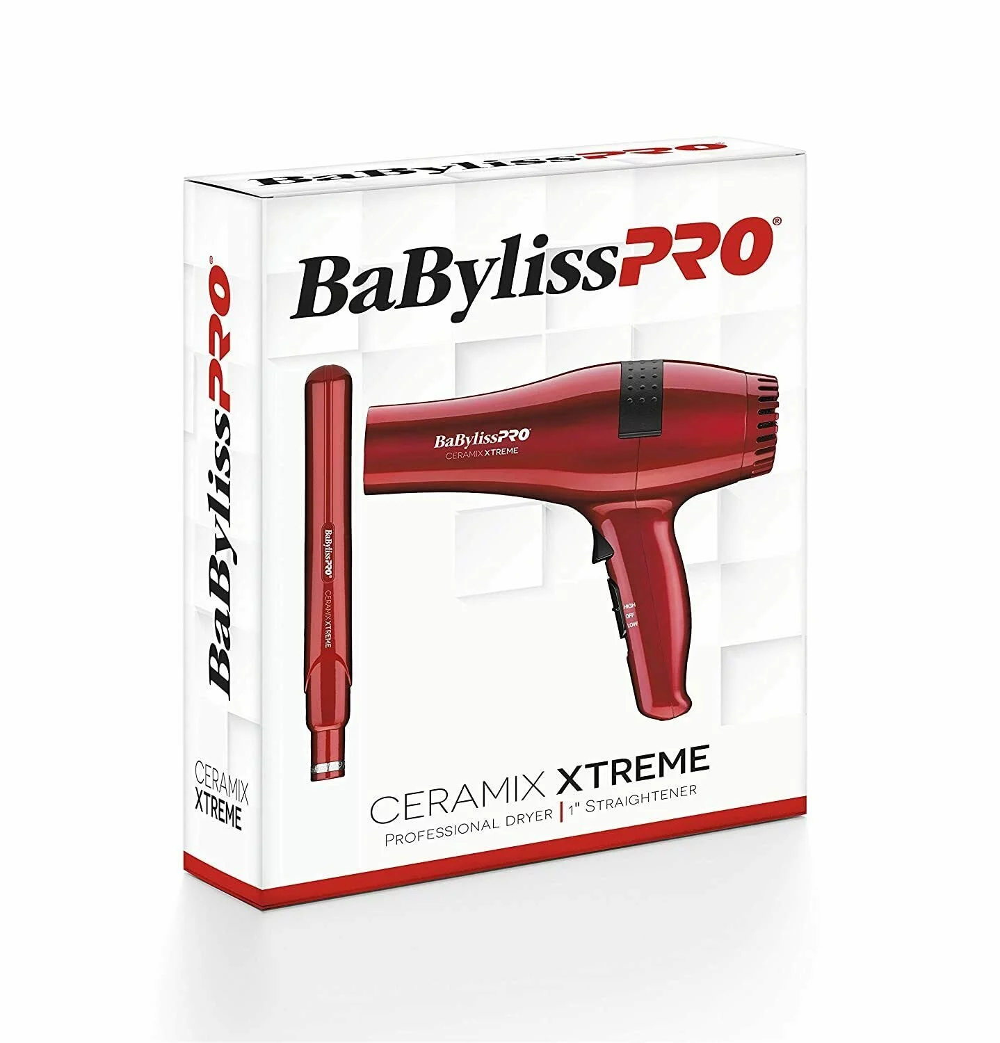 BaBylissPro Ceramix Xtreme Dryer 2000 Watt Dryer & 1