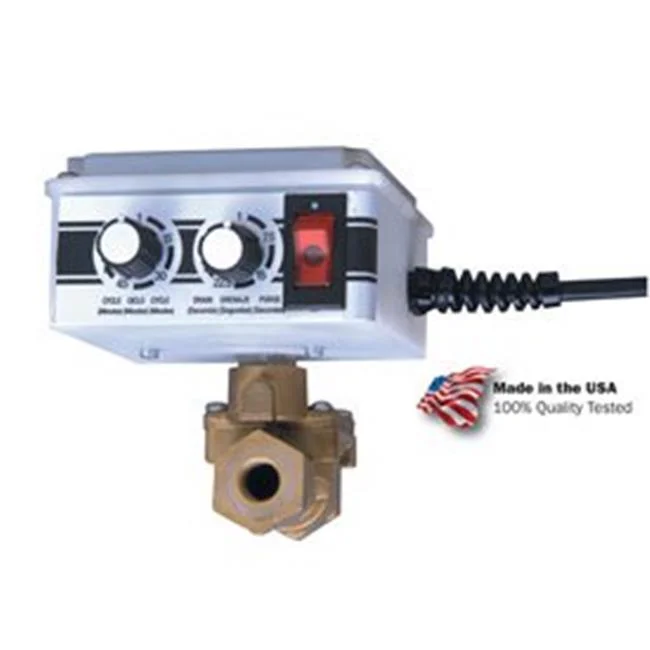 Arrow Pneumatics  Electronic Tank Drain - White - 1/4in.