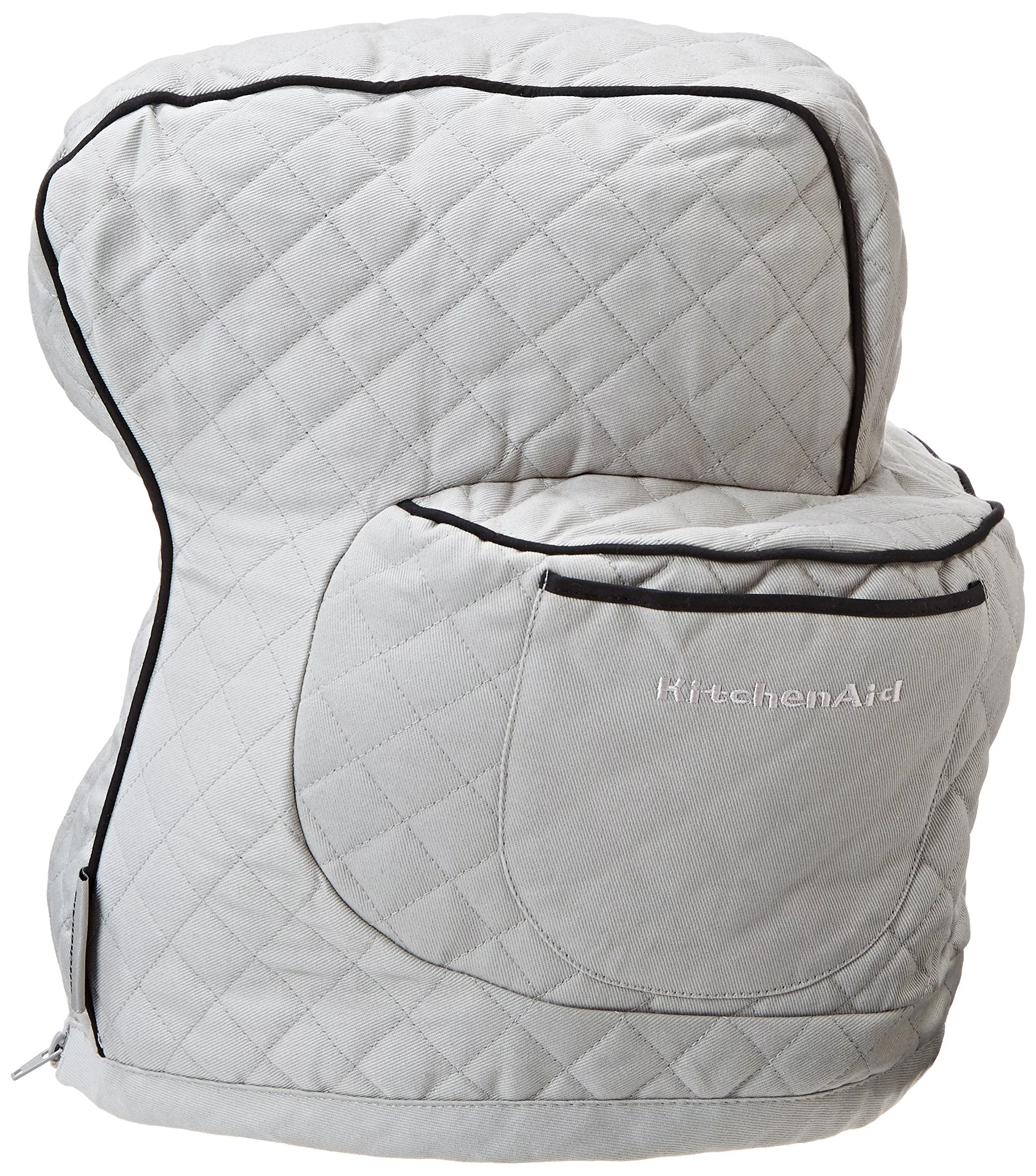 KitchenAid KSMCT1SF Fitted Stand Mixer Cover, Silver Frost