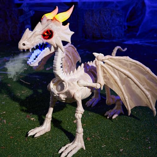 JOYIN Dragon Skeleton Halloween Decoration, 23.6