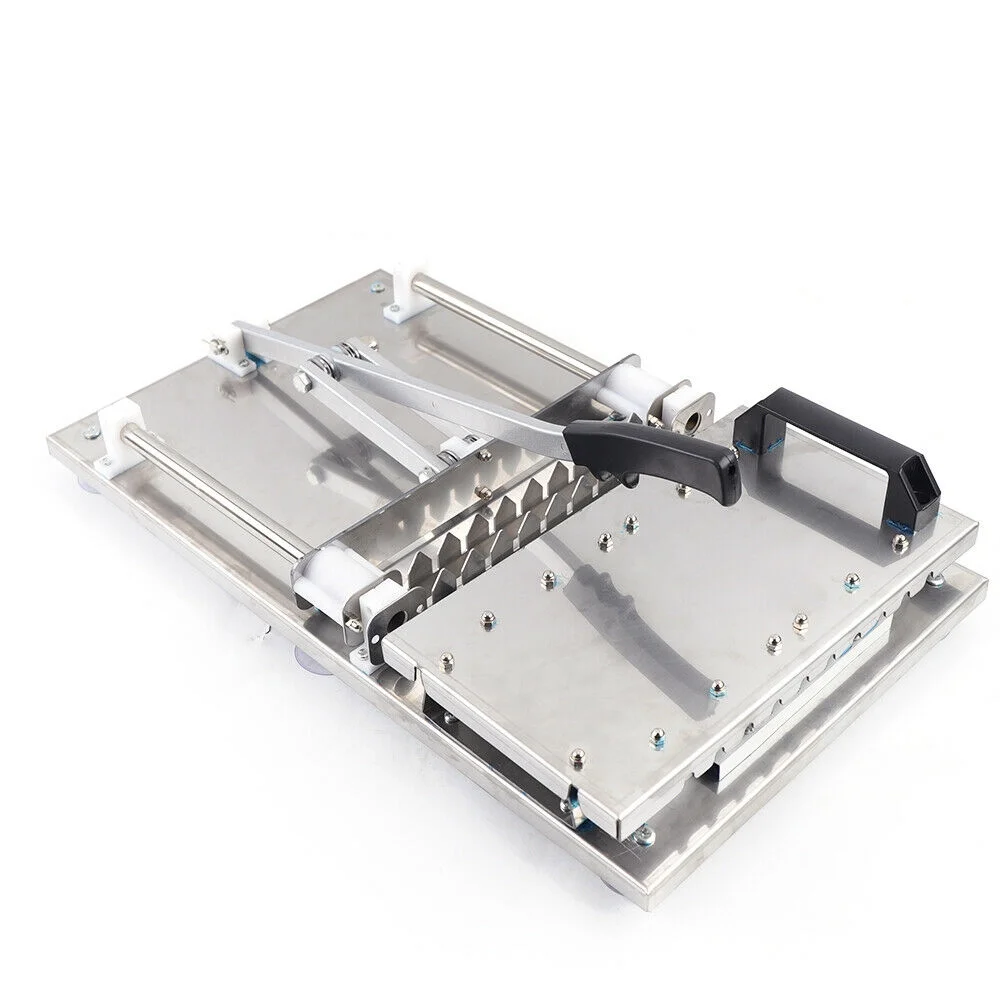 Fetcoi, Manual Wear Meat Kebab Machine Meat Skewer 10 Strings Making Machine BBQ Preparing Tool