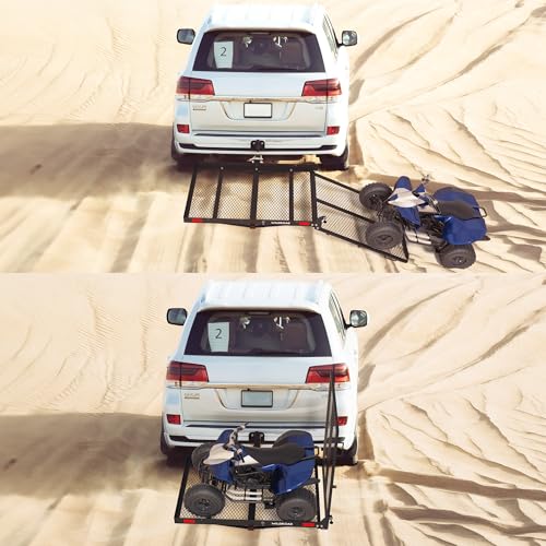 WILDROAD Hitch Cargo Carrier with Ramp 50