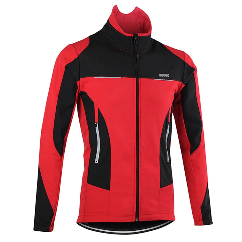 Arsuxeo Cycling Jacket, Sleeve Mountain MTB Jacket ANRIO Windproof Jersey Yorten Long Men Voogoo Bicycle QAHM Coat LAOSHE Cycling Bike