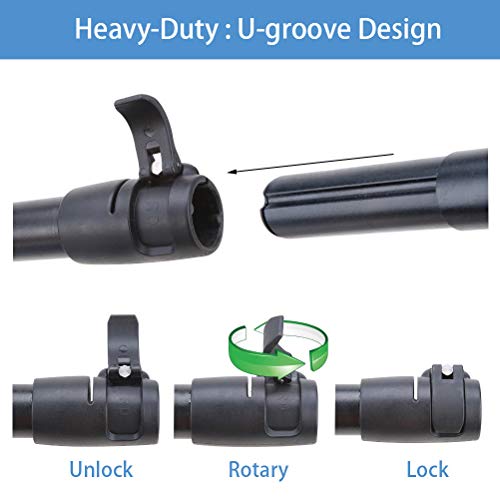 YVLEEN SUP Paddle Board Paddle，Stand up Paddleboard Paddles Adjustable Aluminum 4-Piece Floating Kayak Paddle，Convertible Paddle