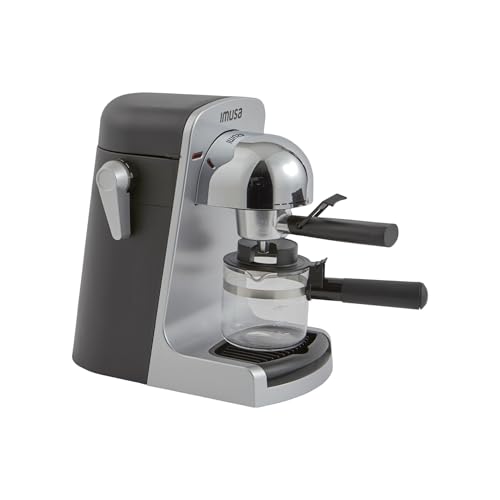 IMUSA USA GAU-18202 4 Cup Espresso/Cappuccino Maker,120 volts, Black