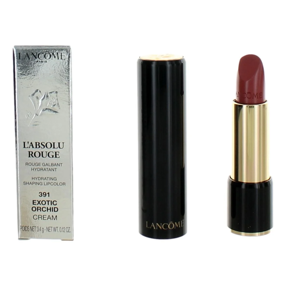 Lancome L'Absolu Rouge by Lancome, .12 oz Lipstick - 391 Exotic Orchid