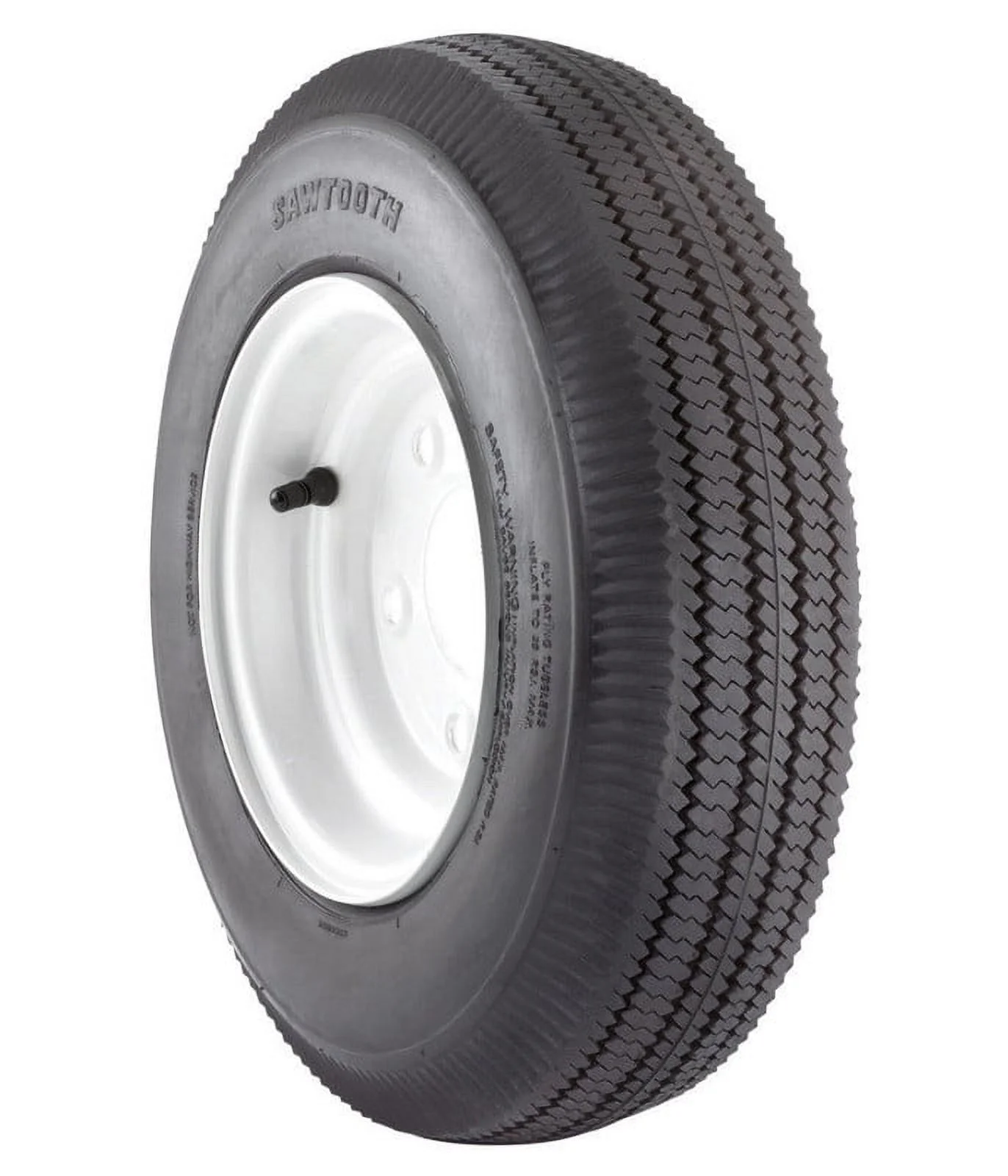 Airloc LG03 Sawtooth Rib Tire 18/8.50- 8 4 Ply For Lawn Garden Mowers