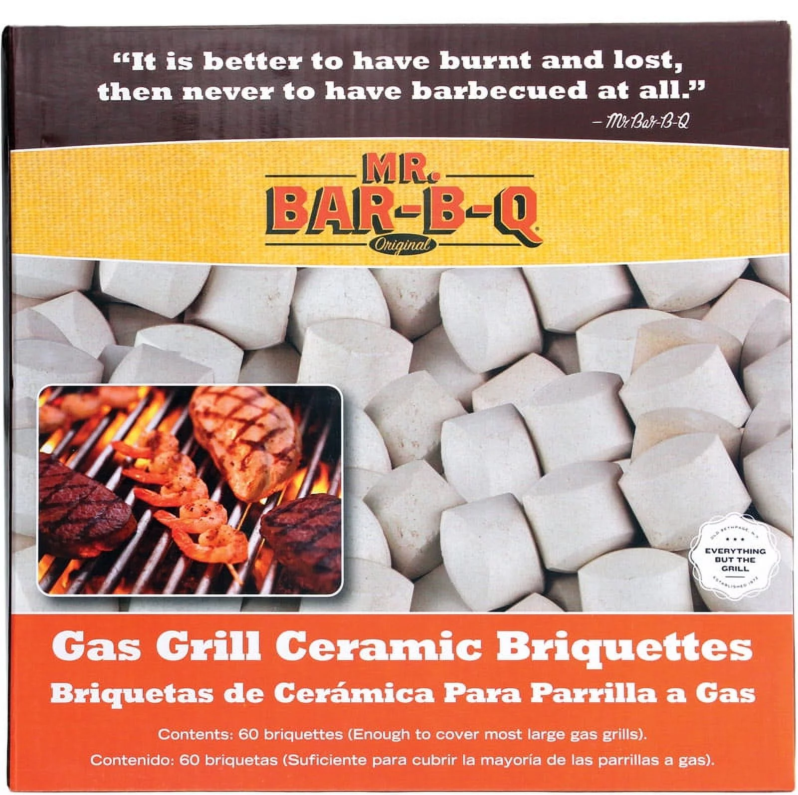 Mr. Bar-B-Q All Natural Original Ceramic Briquettes 7 lb