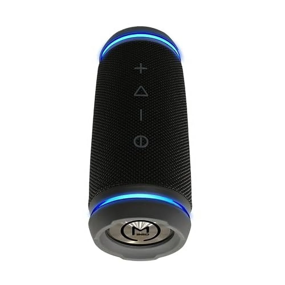 Morpheus 360 BT7750BLK Sound Ring II Portable Bluetooth Speaker - 25W Stereo - Loud 360 Degree HD Surround Sound w/Bass - 20H Battery - Portable Speakers w/Bluetooth - Dual Pairing