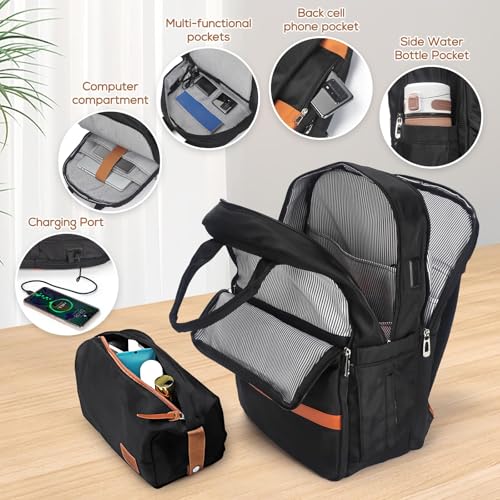 Joyway Expandable Carry on Luggage Sets Airline Approved, Lightweight Hard Shell 20 Inch Carry-on Suitcase with Spinner Wheels