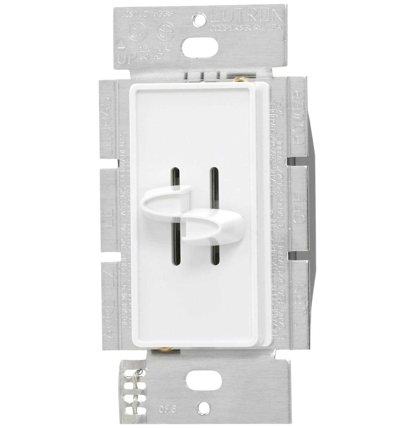 Lutron Skylark S2-L Dual Slide-to-Off Dimmer S2-L-WH