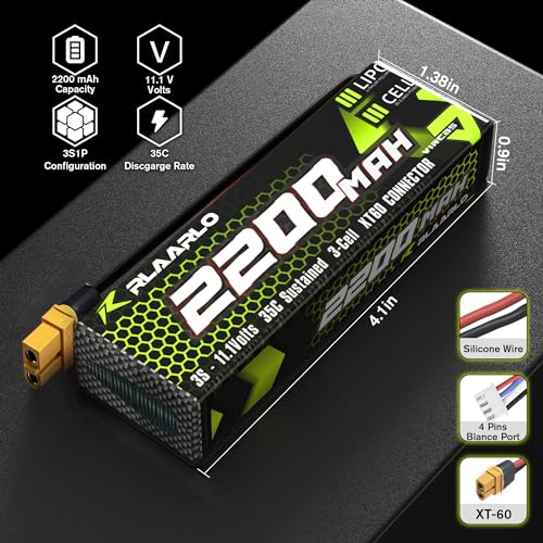 RIAARIO 1/10 Brushless RC Cars, Monster Truck, 50+ MPH, 4WD, Waterproof, Carbon Fiber, Black, Ages 8+