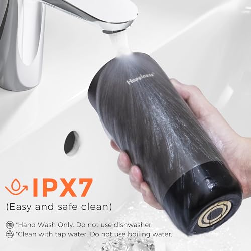 Happiness Self-Heating Travel Mug 20oz,Smart Rechargeable Electric Temperature Control Heated Coffee Cup