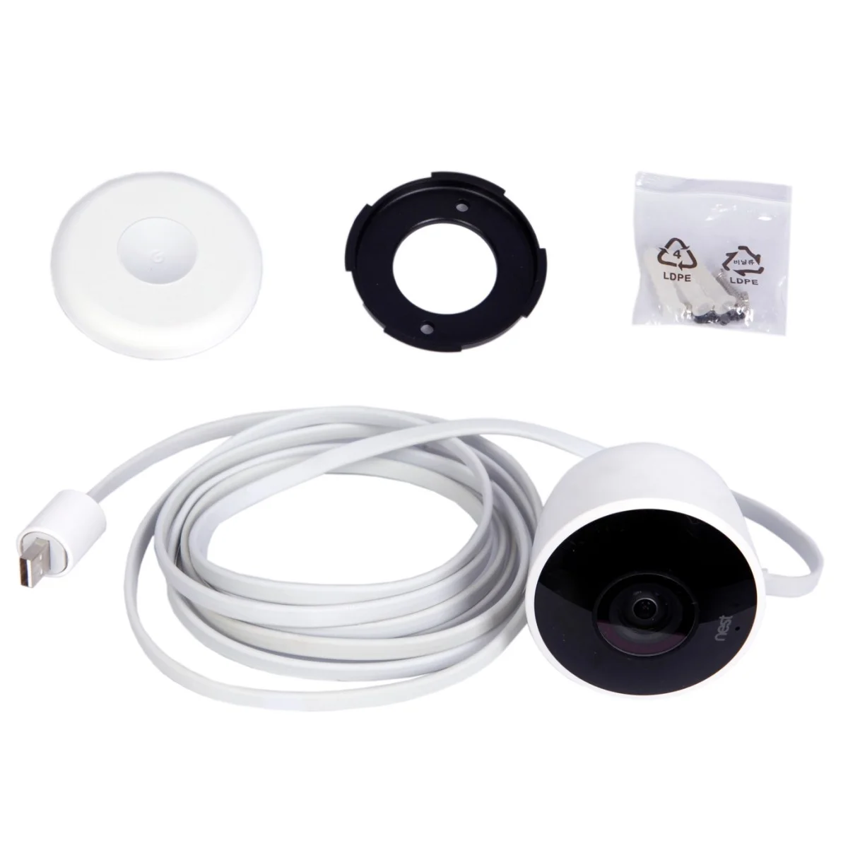 Google Nest Cam Outdoor Security Camera 1st gen Night Vision Camera (like new)