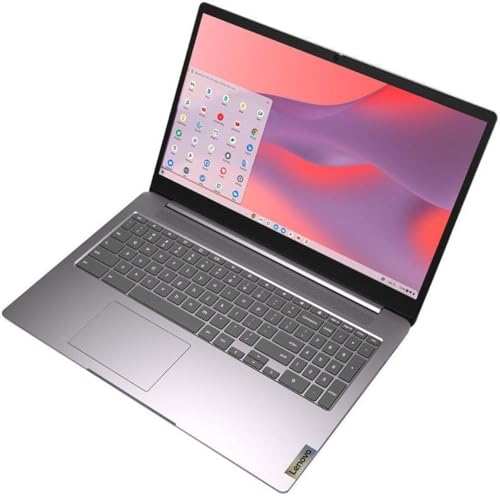 Lenovo IdeaPad 3i Chromebook 15.6” FHD 1920 x 1080 Display | Intel Celeron N4500 1.1GHz | Intel UHD Graphics | Camera |Grey | 4GB RAM | 64GB SSD | Chrome OS | Bundle with USB 3.0 Hub