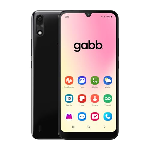 Gabb Phone 4: The Perfect First Phone for Kids - Safe Apps, No Social Media/Internet Browser, GPS Tracking, Parental Controls, Talk & Text, 30 Activation Fee