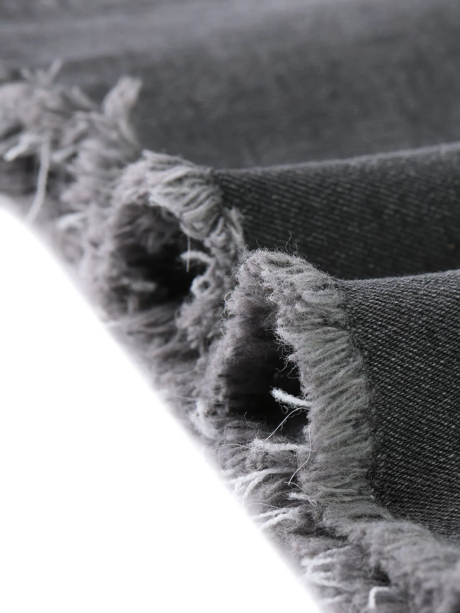 Allegra K Women's Solid High Waist Back Vent Knee Length Denim Skirt