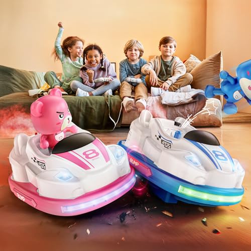 V994 3-in1 RC Dog Car, Rc Stunt Car with Shooting & Loading, 360°Rotating Tires, RC Drift with Tail Spray, Features Lights & Sounds, Toys for Ages 8-13 Kids