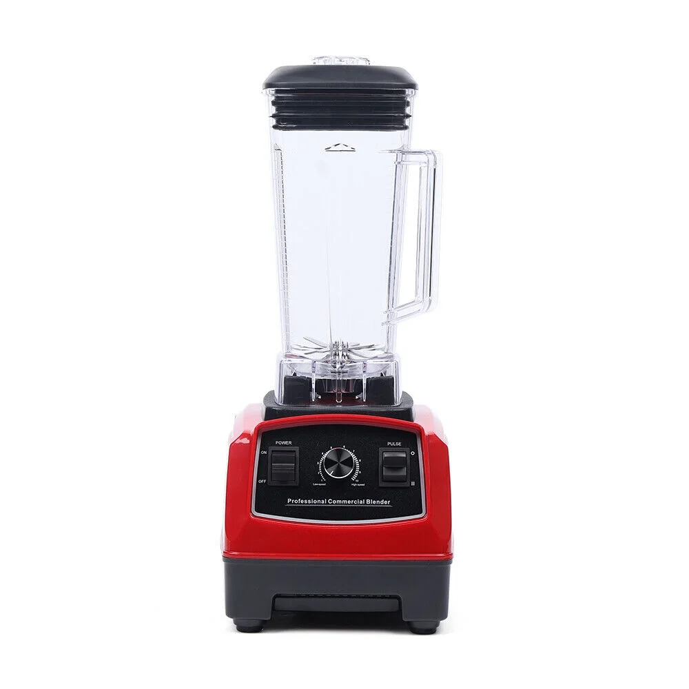 2L Commercial Professional Countertop High Speed Blender Mixer Plastic Housing