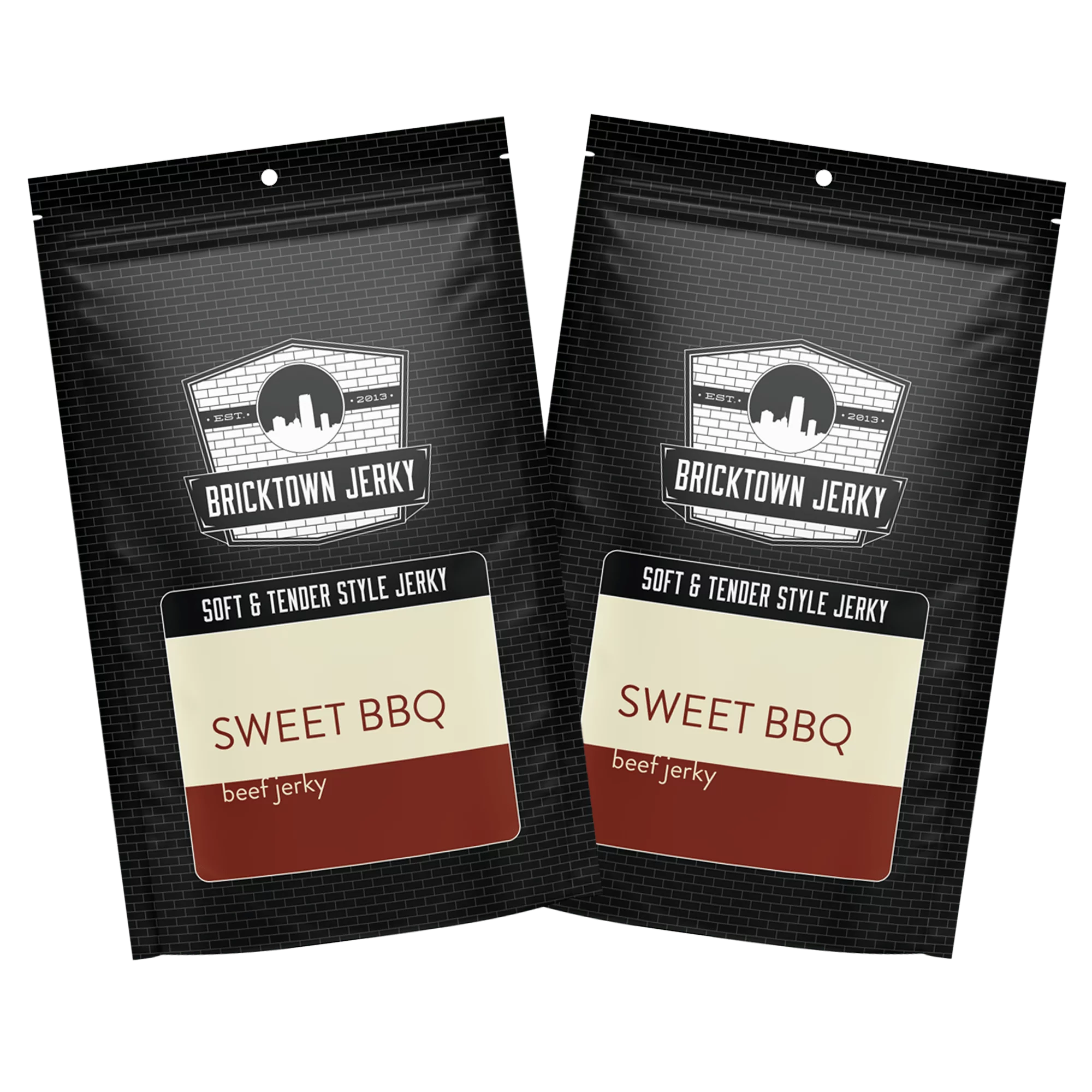 Soft and Tender Style Beef Jerky - Sweet BBQ - 1 Pound