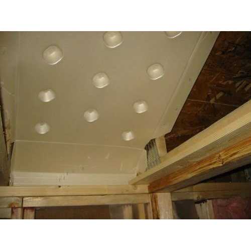 Ado Products Durovent 23-1/2 in. x 46 in. Rafter Vent with Built-in Baffle 10/Ctn