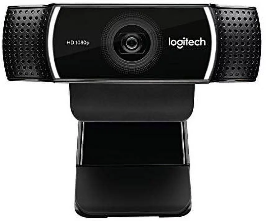 Logitech C922 Pro Stream Webcam 1080P Camera for HD Video Streaming & Recording 720P at 60Fps Bulk Package Non-Retail Box (Like New)