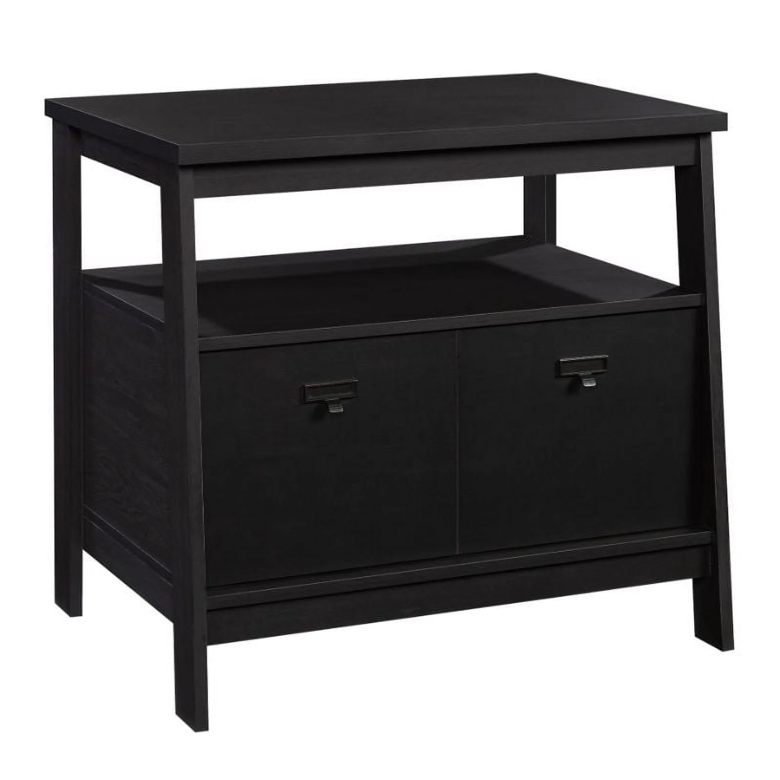 UrbanPro Engineered Wood Lateral File Cabinet in Raven Oak Finish