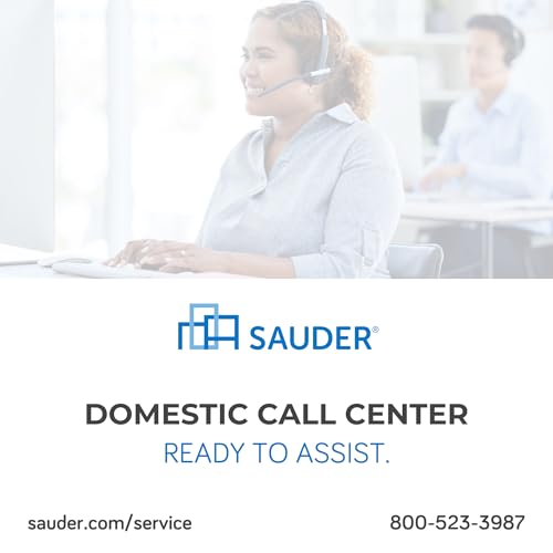 Sauder River Ranch Full/Queen Bookcase Headboard, in Grand Walnut Finish