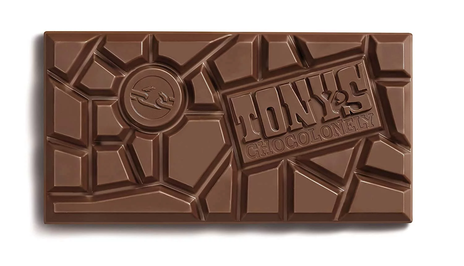 Tony's Chocolonely Dark Milk with Pretzel and Toffee Pack of 4 - 6.36 Ounce Each Big Chocolate Bars