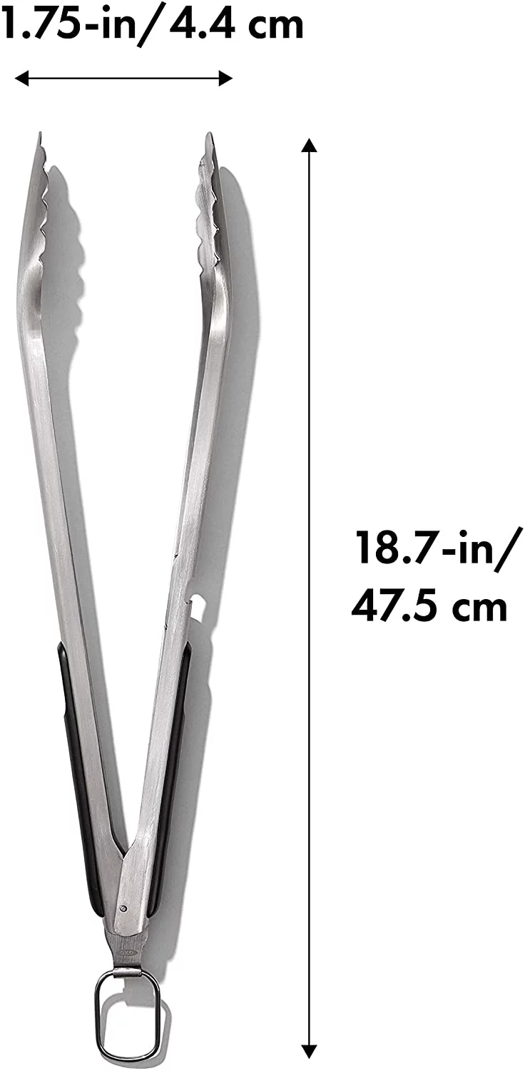 OXO Good Grips Grilling Tools, Tongs, Black