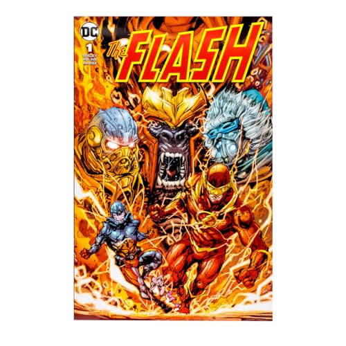 McFarlane Toys - DC DIRECT 7IN FIGURE with COMIC - The FLASH WV2 - CAPTAIN COLD