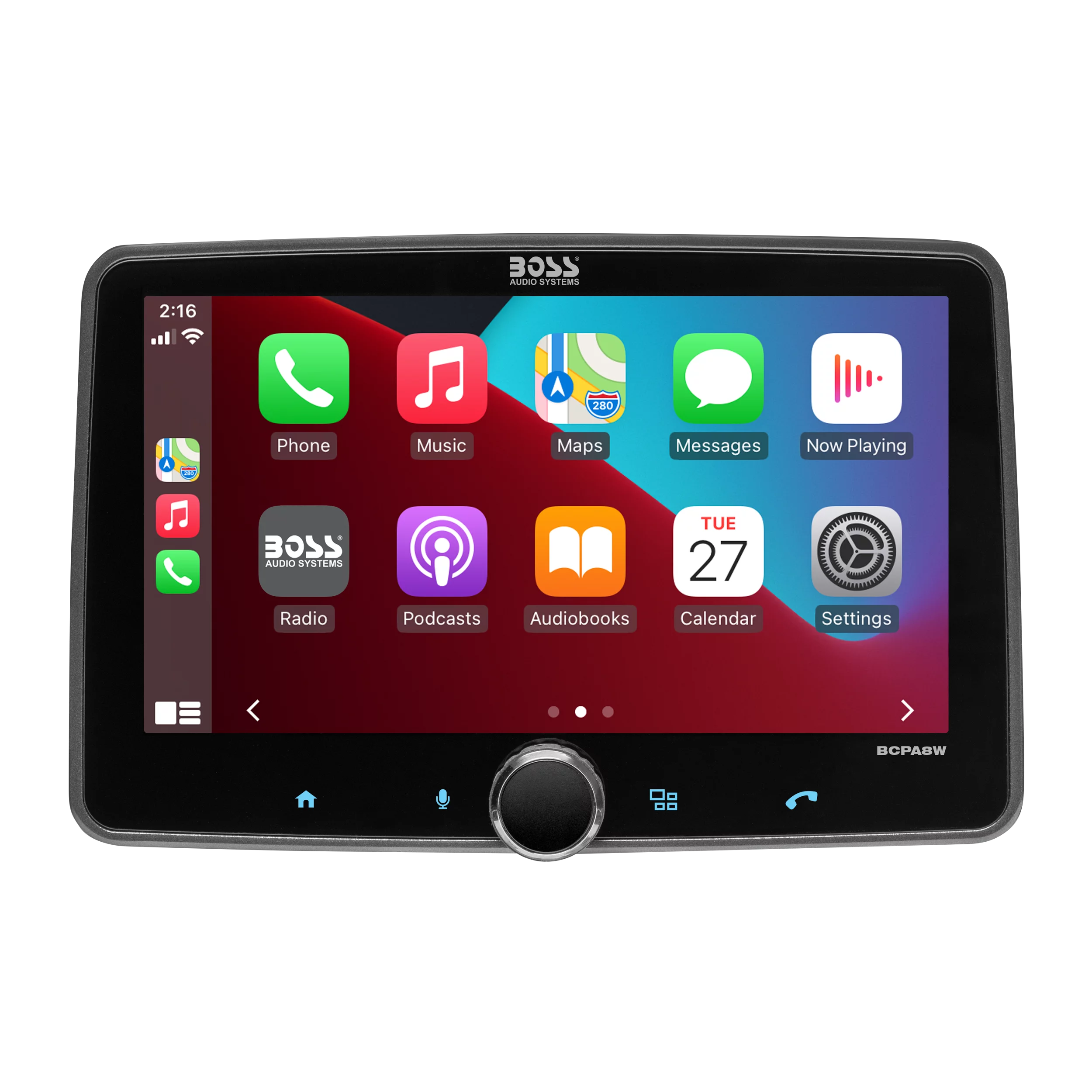 BOSS Audio Systems BCPA8W 8” CarPlay Android Car Stereo